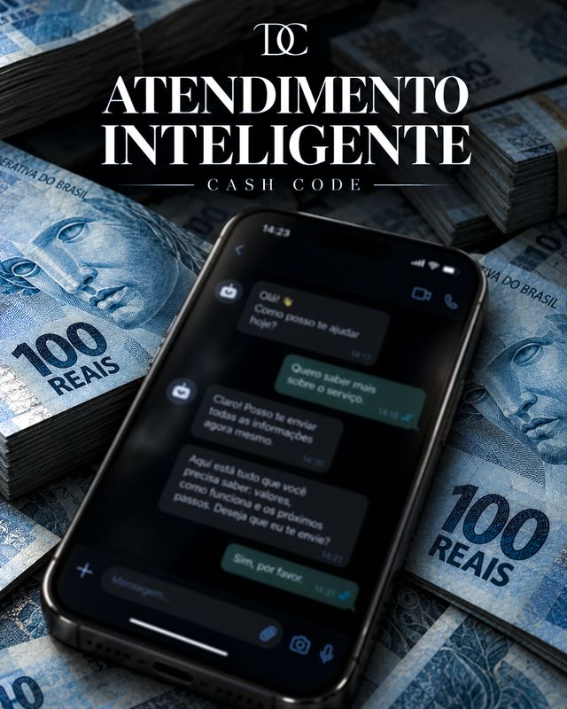 Capa do Cash Code Atendimento Inteligente